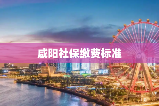 咸阳社保缴费标准