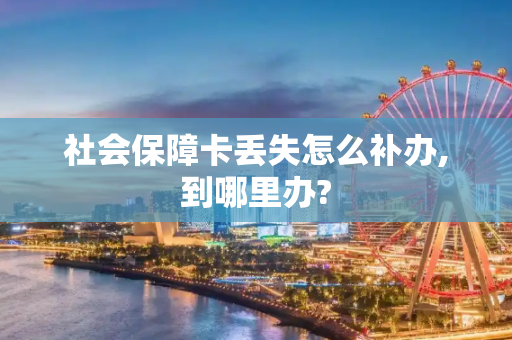 社会保障卡丢失怎么补办,到哪里办?