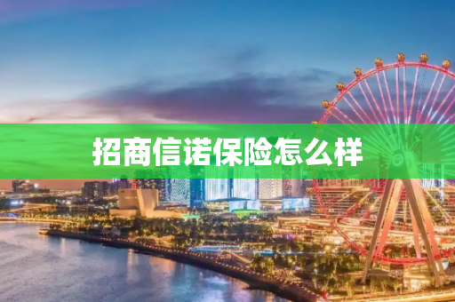招商信诺保险怎么样