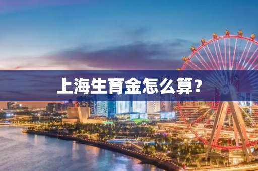上海生育金怎么算？