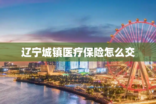 辽宁城镇医疗保险怎么交