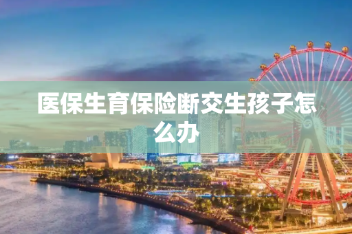 医保生育保险断交生孩子怎么办