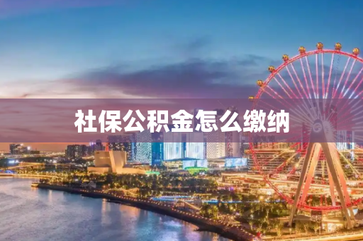 社保公积金怎么缴纳