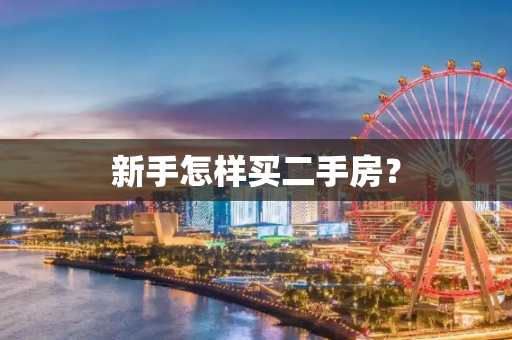 新手怎样买二手房？