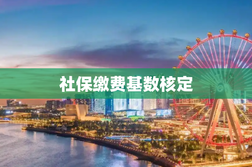 社保缴费基数核定