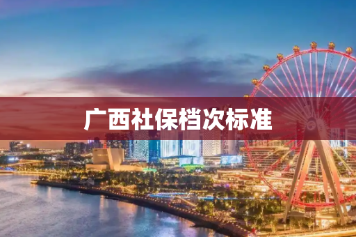 广西社保档次标准