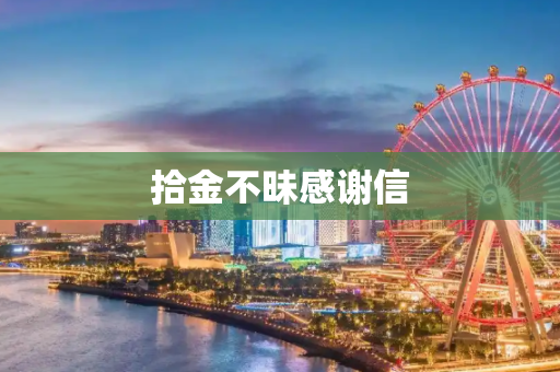 拾金不昧感谢信
