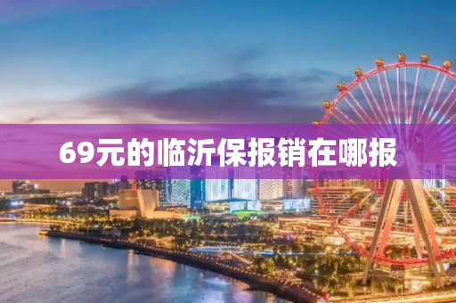 69元的临沂保报销在哪报