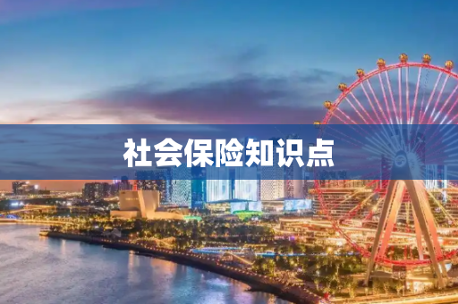 社会保险知识点