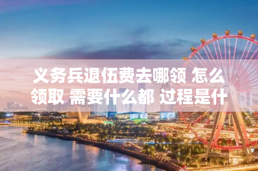 义务兵退伍费去哪领 怎么领取 需要什么都 过程是什么？
