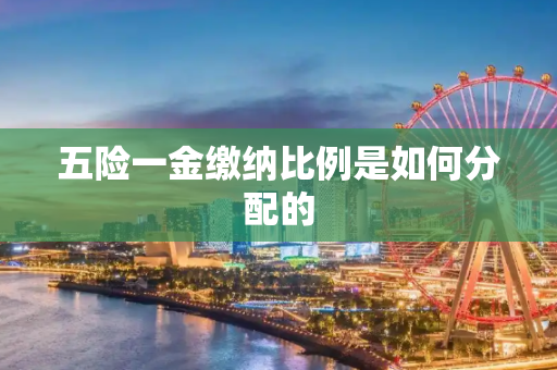 五险一金缴纳比例是如何分配的