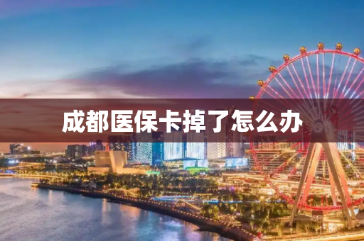 成都医保卡掉了怎么办